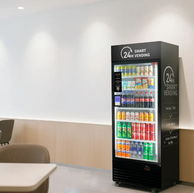 The HAHA 440 AI smart vending machine, standalone